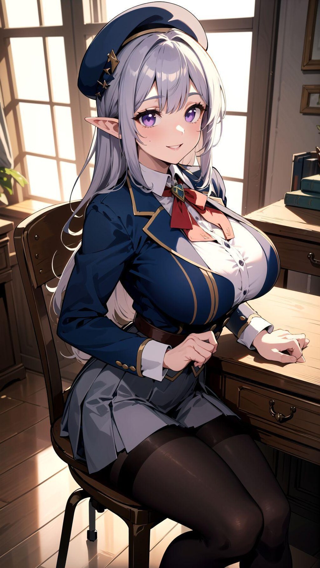 冒険者ギルドのミア