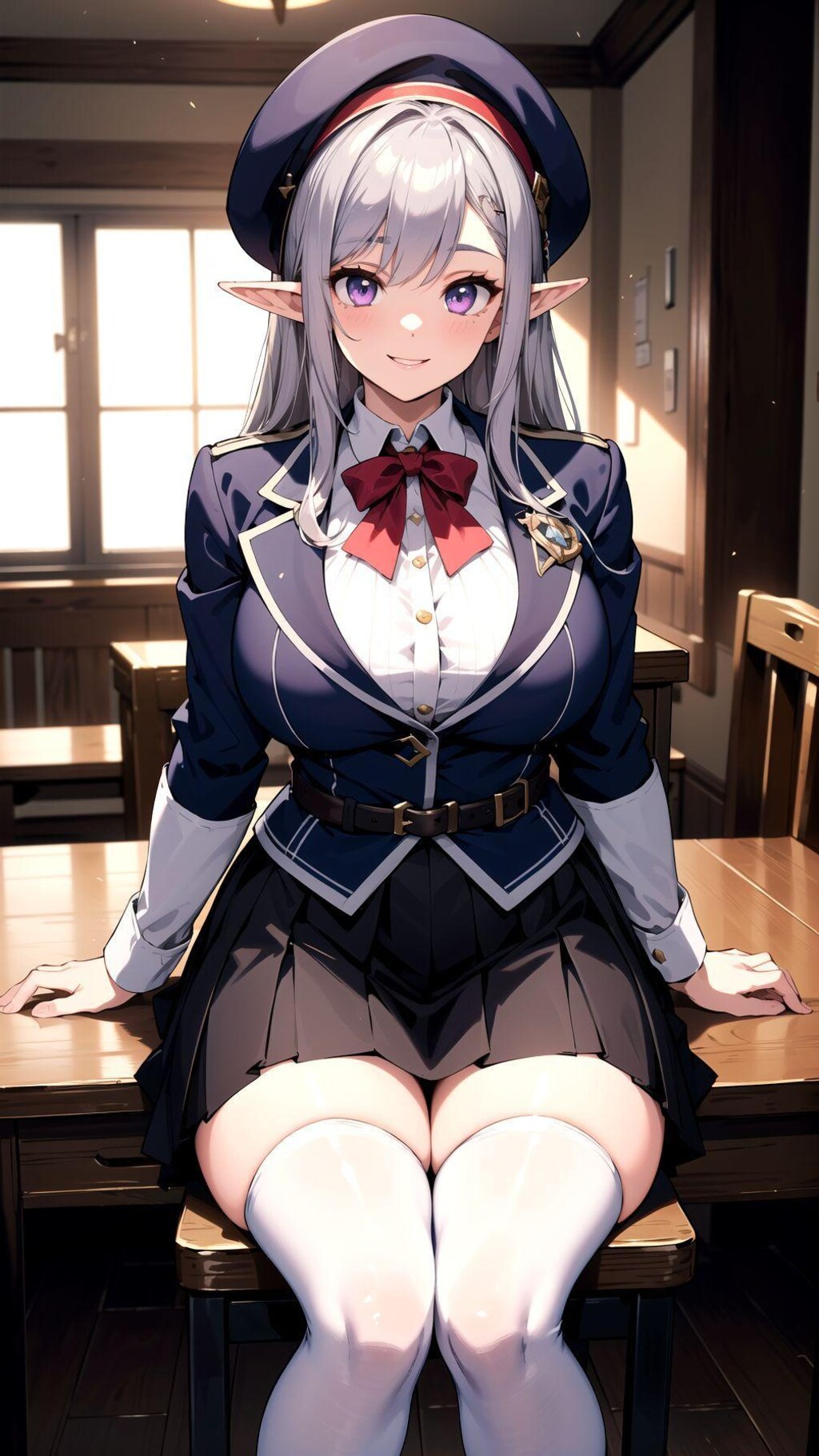 冒険者ギルドのミア