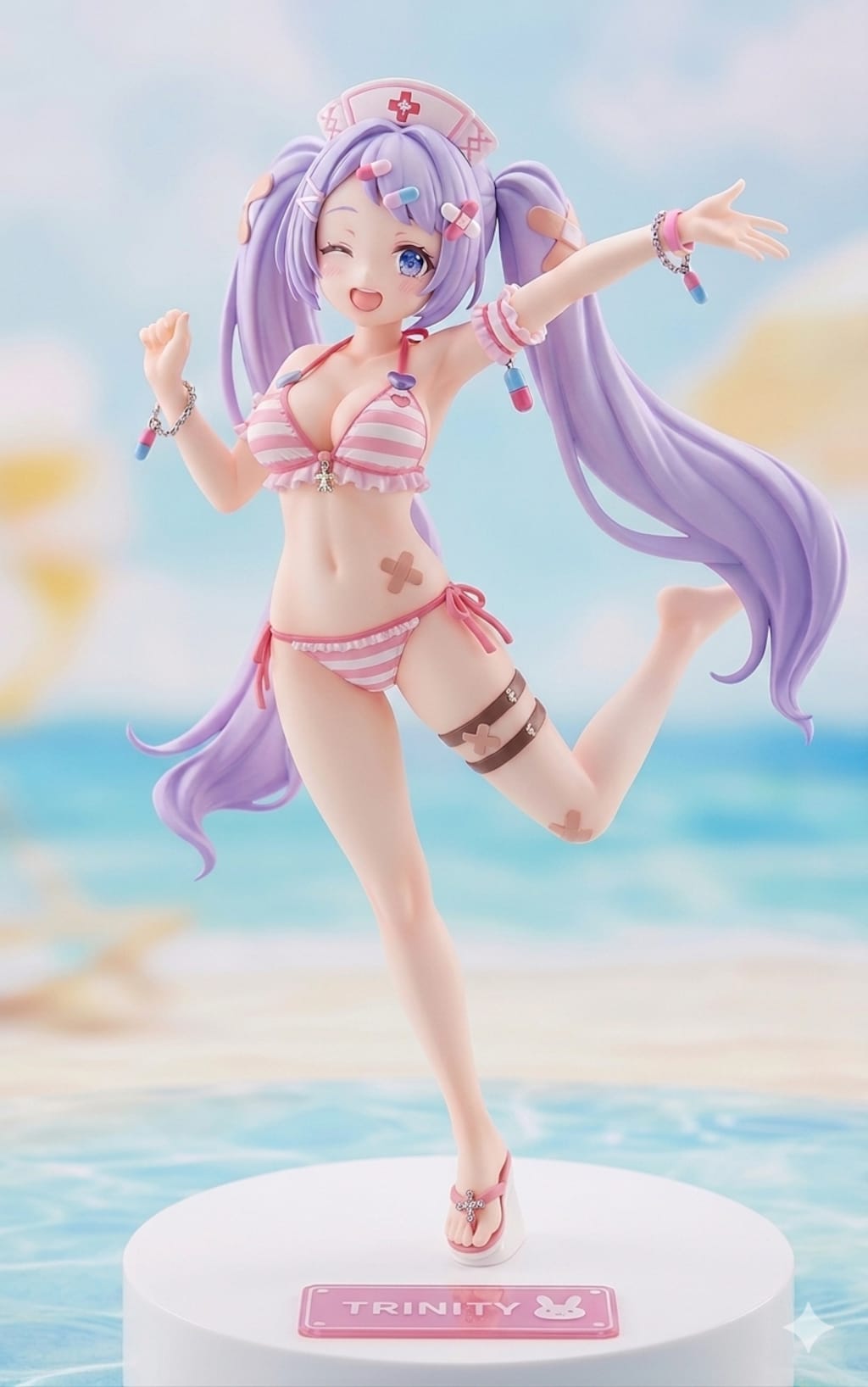 ブルアカ水着フィギュア３