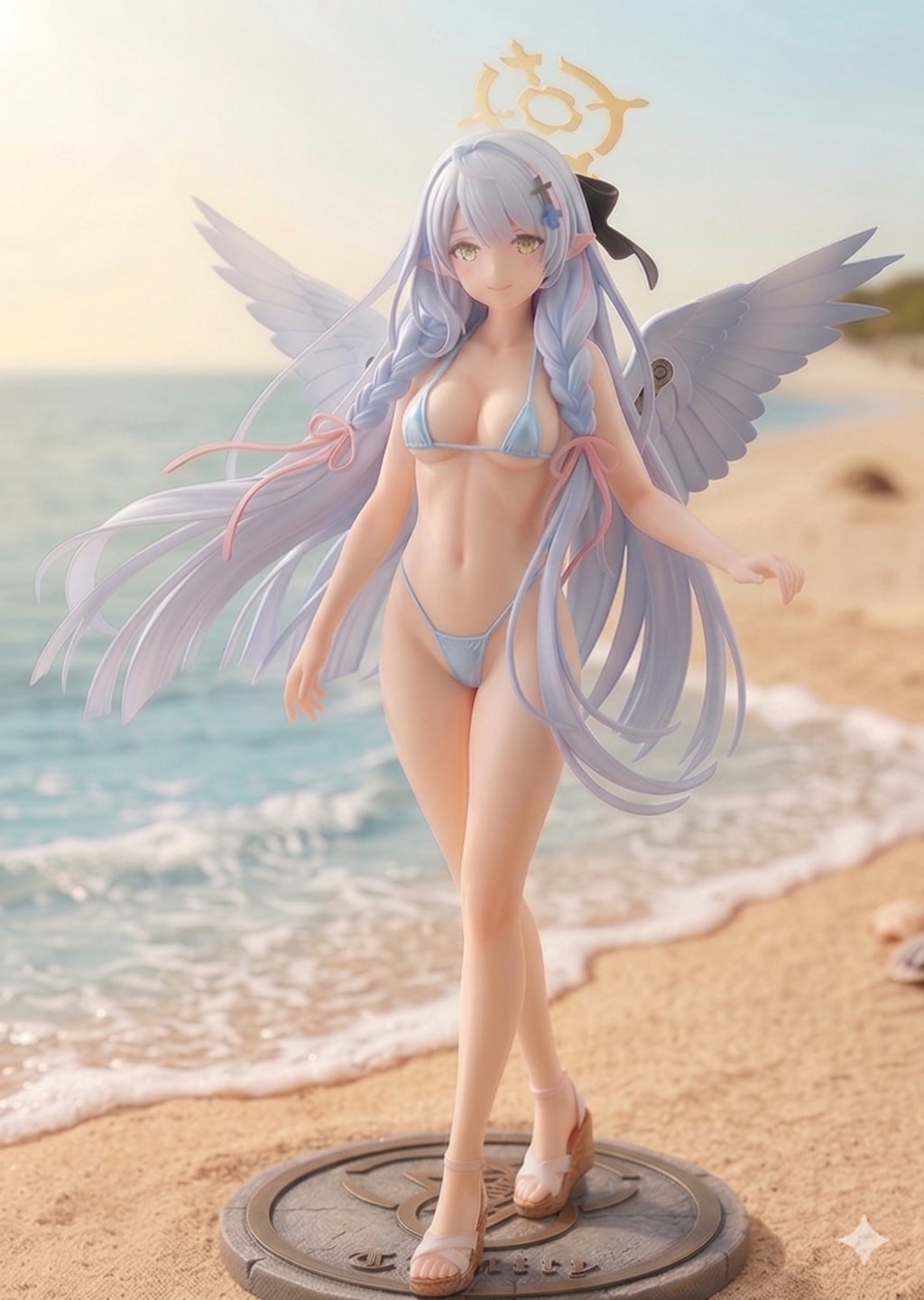 ブルアカ水着フィギュア３