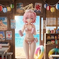 ブルアカ水着フィギュア３ 4枚目