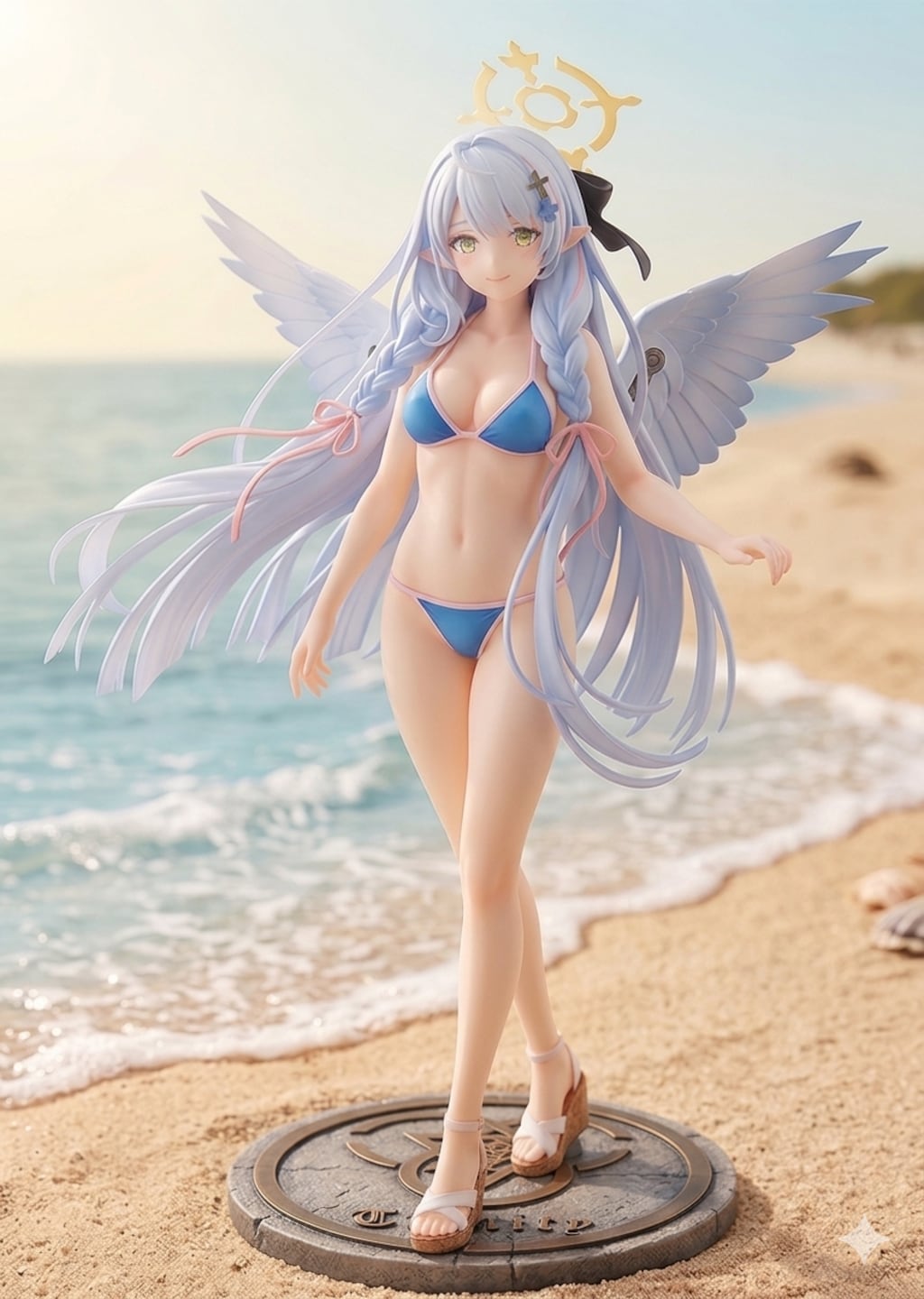 ブルアカ水着フィギュア３