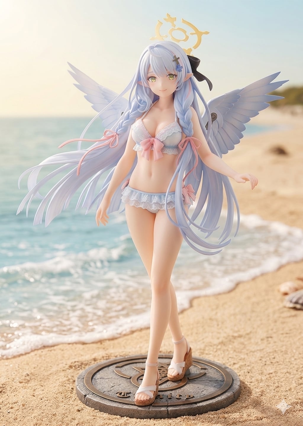ブルアカ水着フィギュア３