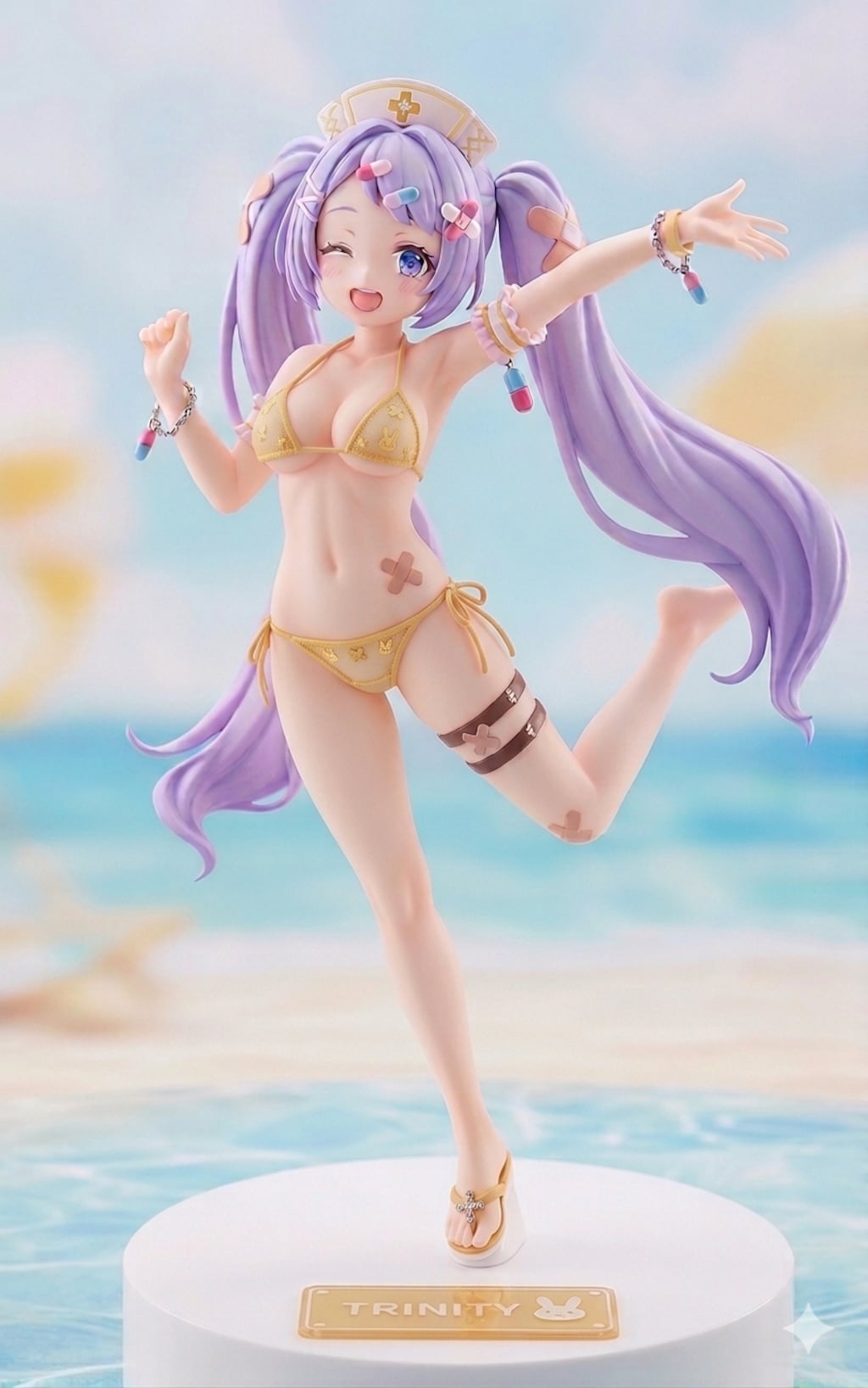 ブルアカ水着フィギュア３