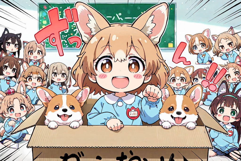 コーギーようちえん！