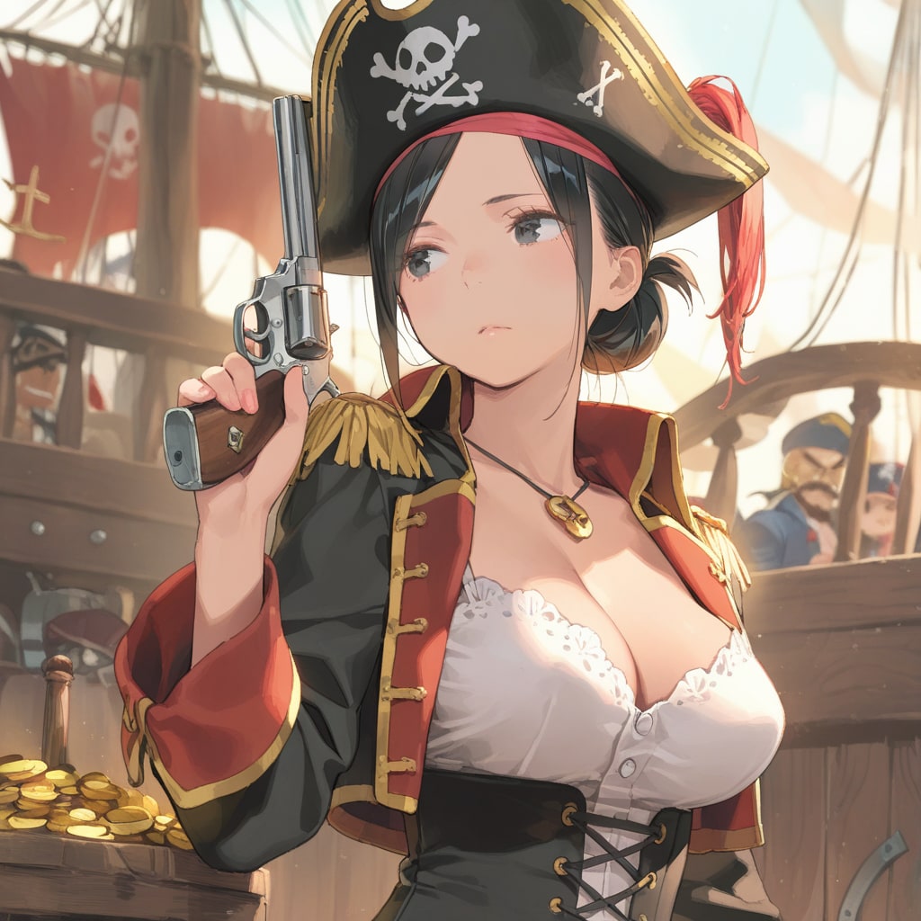 海賊コスプレ佐藤さん