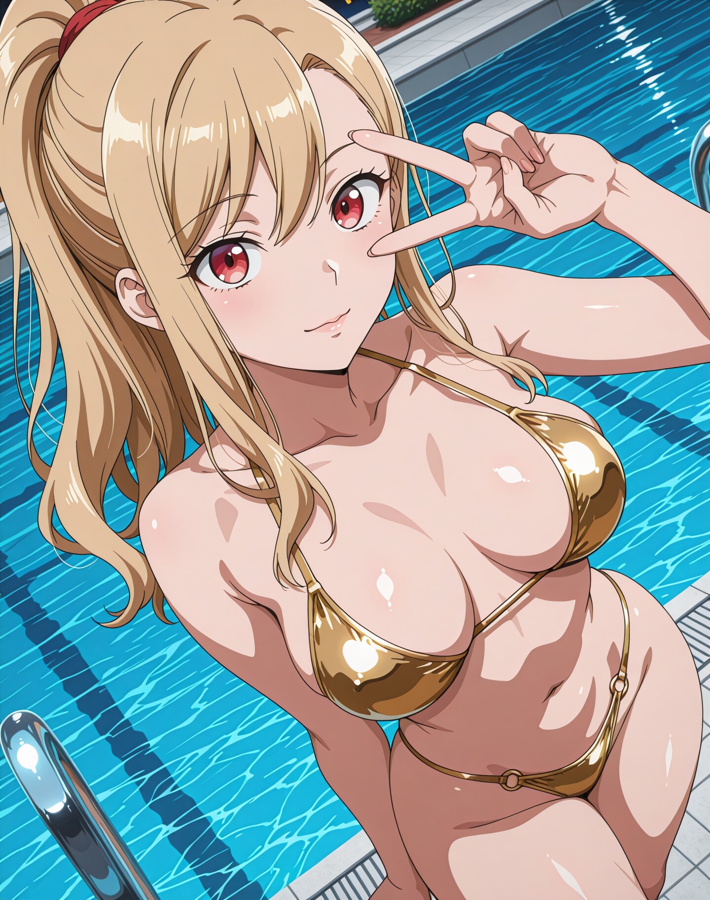 金ビキニギャル