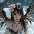 闇に墮ちる天使 2枚目