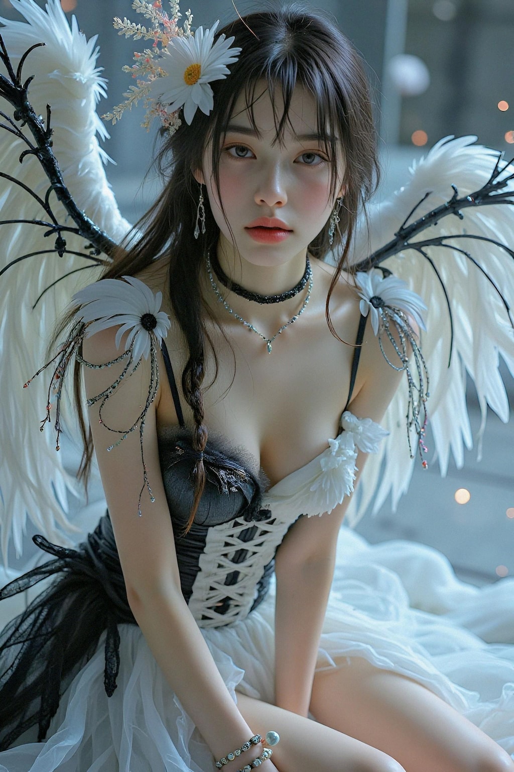 闇に墮ちる天使