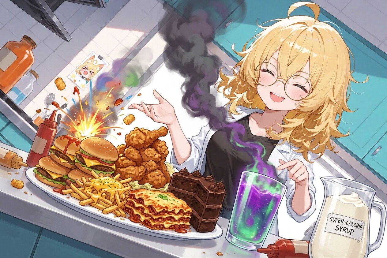 理久さん、高カロリー祭り | の人気AIイラスト・グラビア