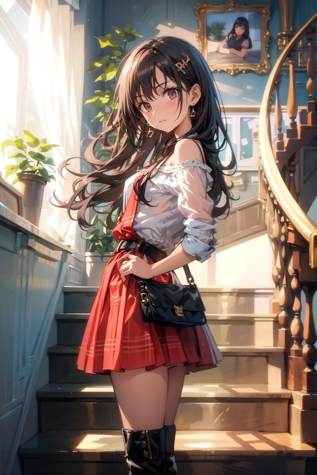 2階の展示物、見に行きましょう | の人気AIイラスト・グラビア