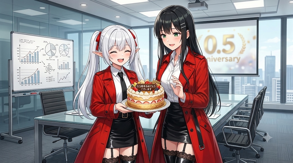 Stunted Blueさん0.5周年おめでとうございます