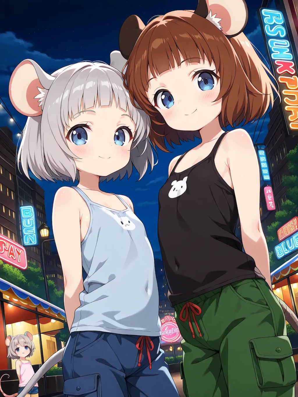 カーゴパンツのラッタ＆ラッチ