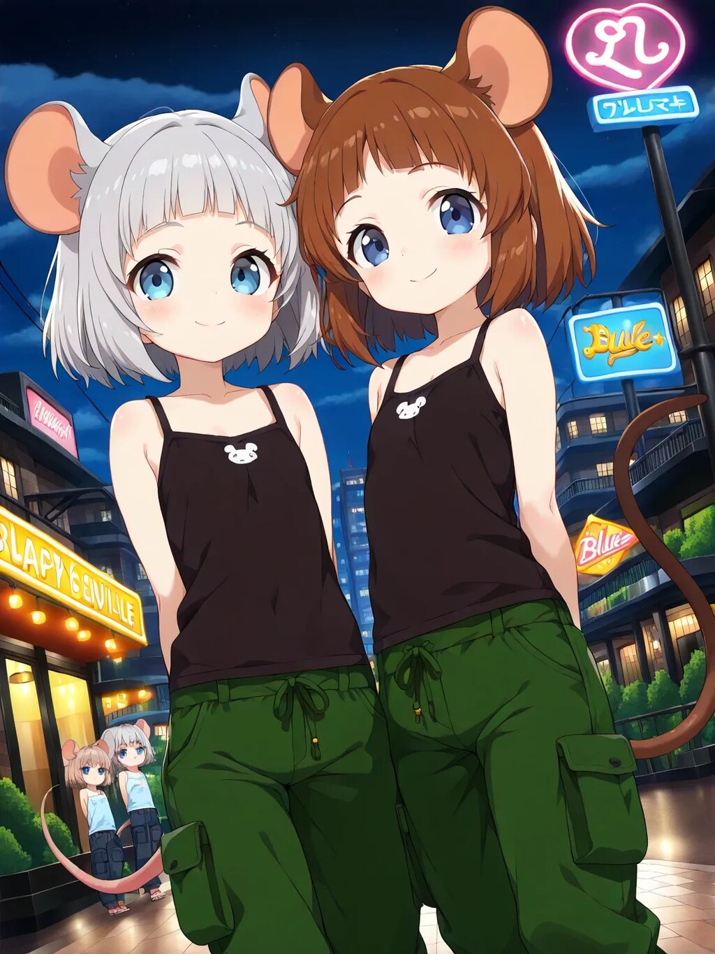 カーゴパンツのラッタ＆ラッチ