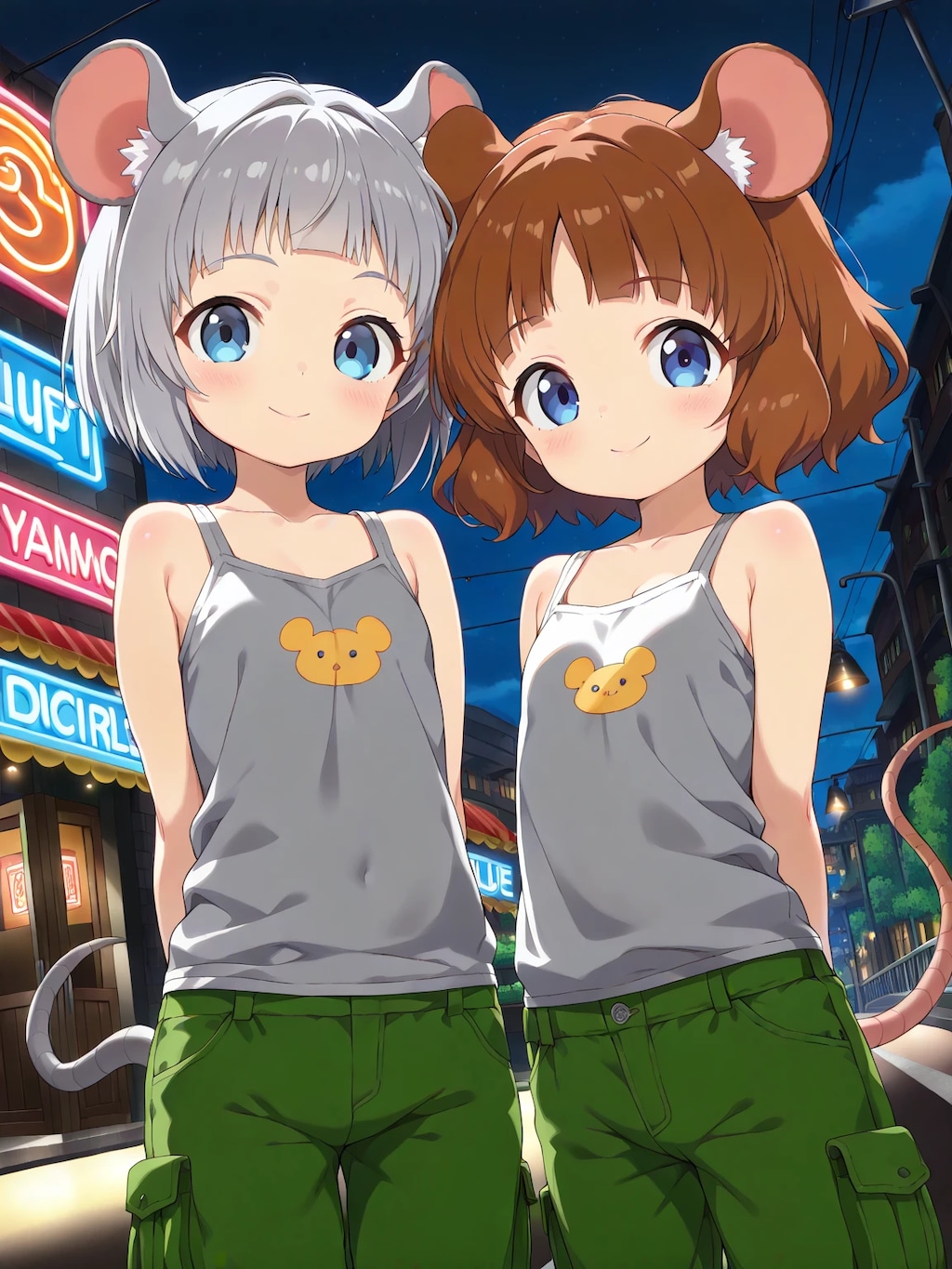 カーゴパンツのラッタ＆ラッチ