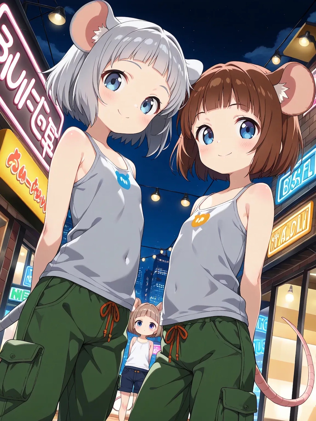 カーゴパンツのラッタ＆ラッチ