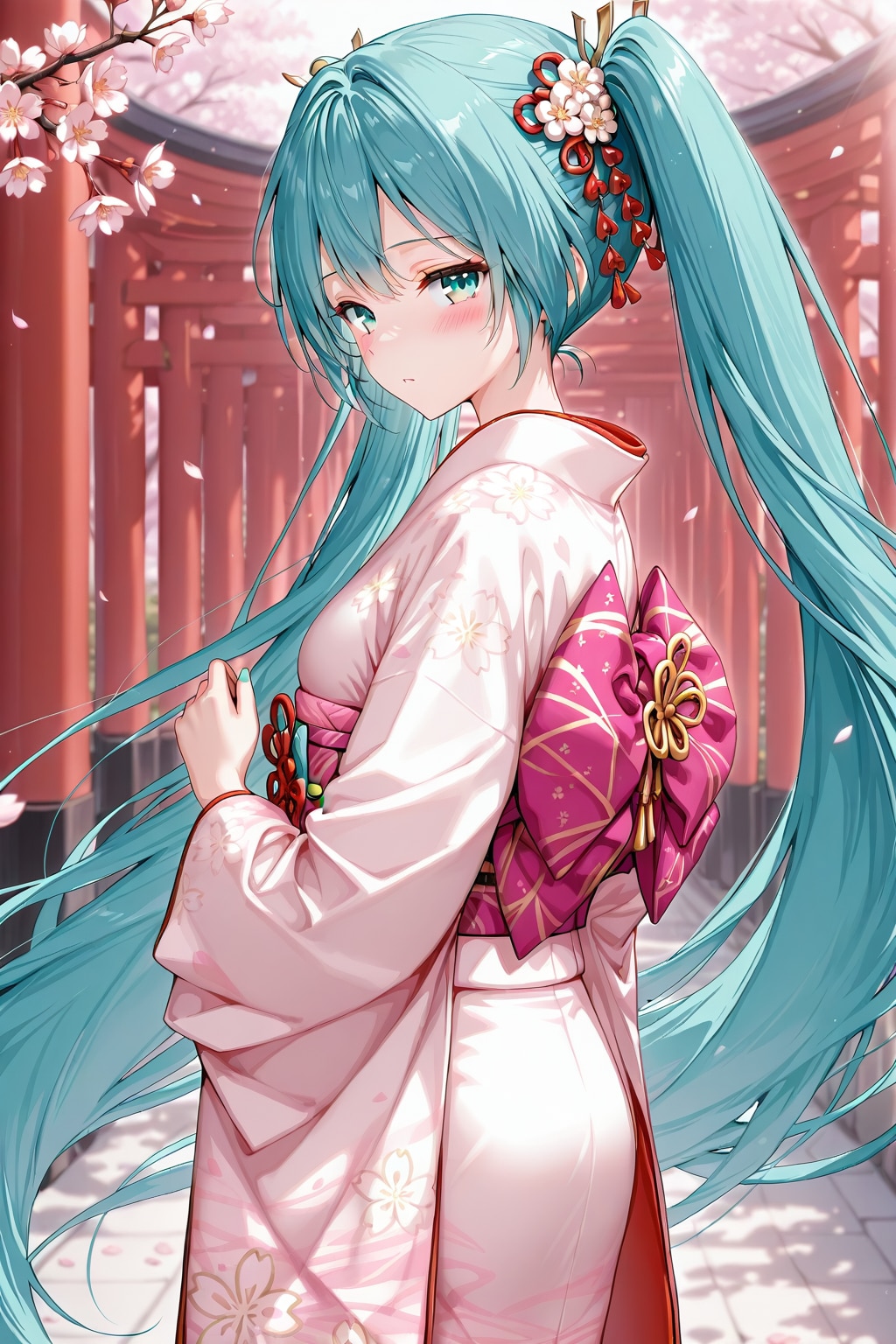 千本桜の姫ミク | の人気AIイラスト・グラビア