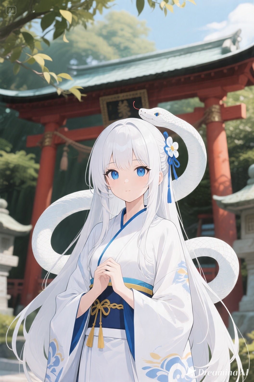 白蛇神社の御神体189 | の人気AIイラスト・グラビア