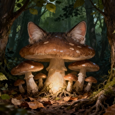 希少食材「ネコミミダケ」