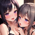 女の子同士で（４枚） 4枚目
