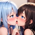 女の子同士で（４枚） 2枚目
