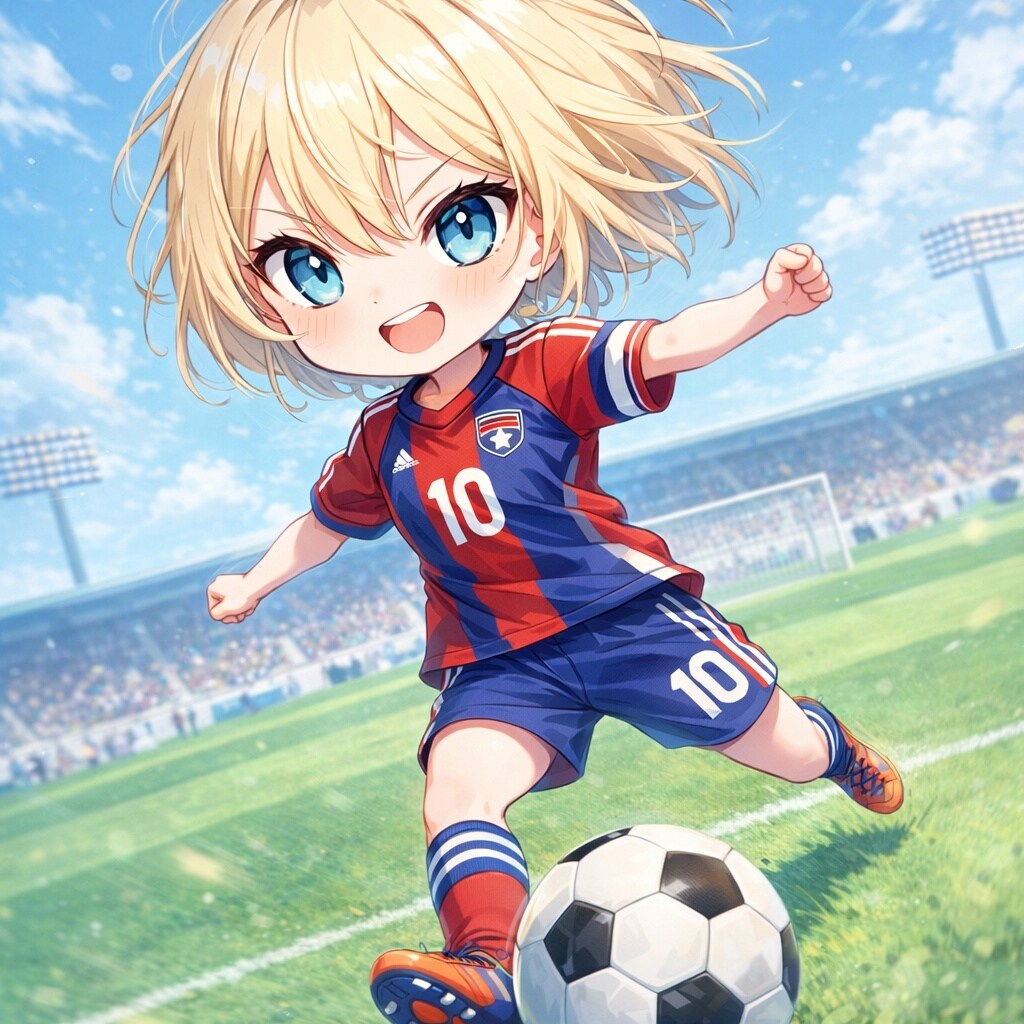 実はサッカーが得意