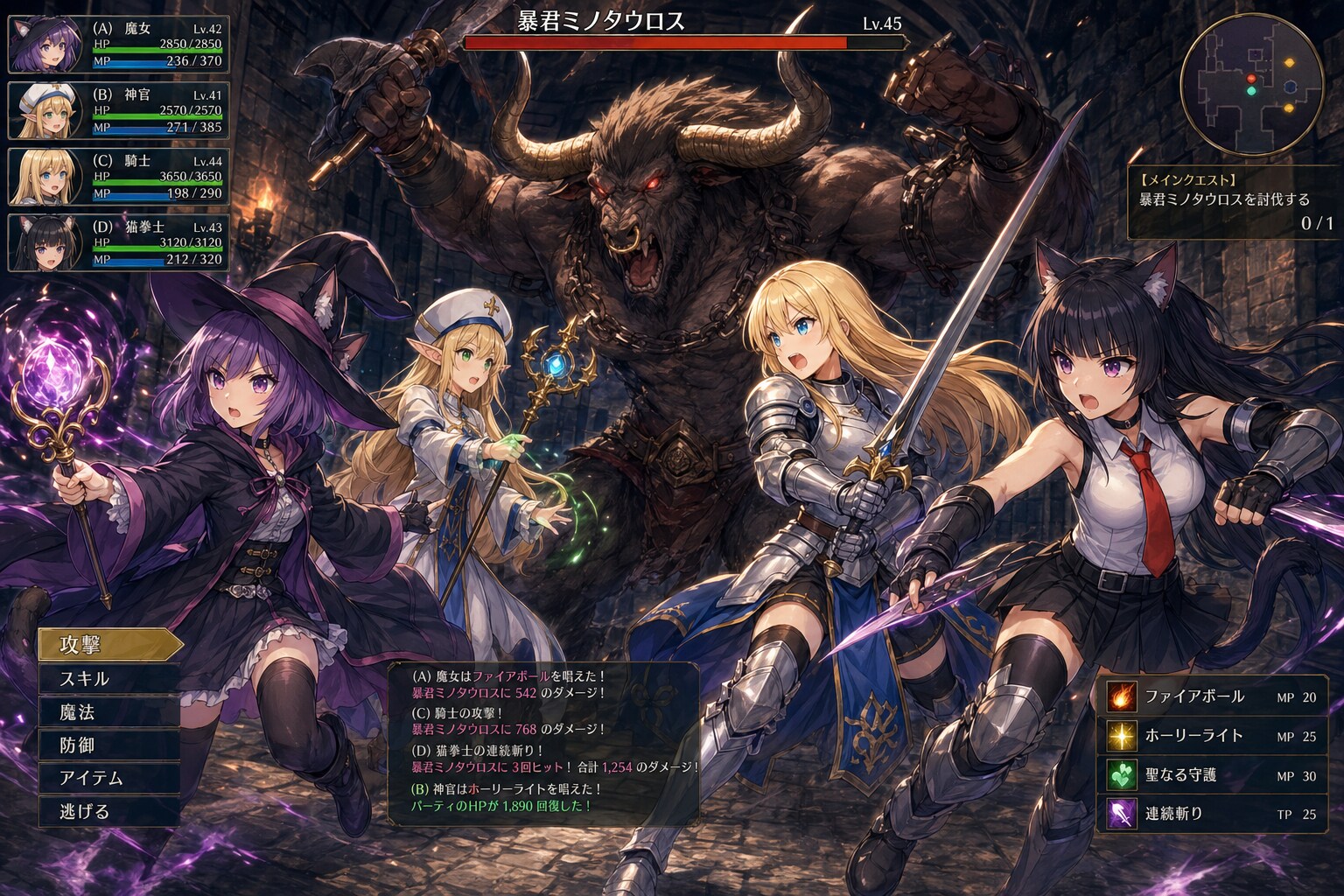 ダンジョン探索はRPGの醍醐味