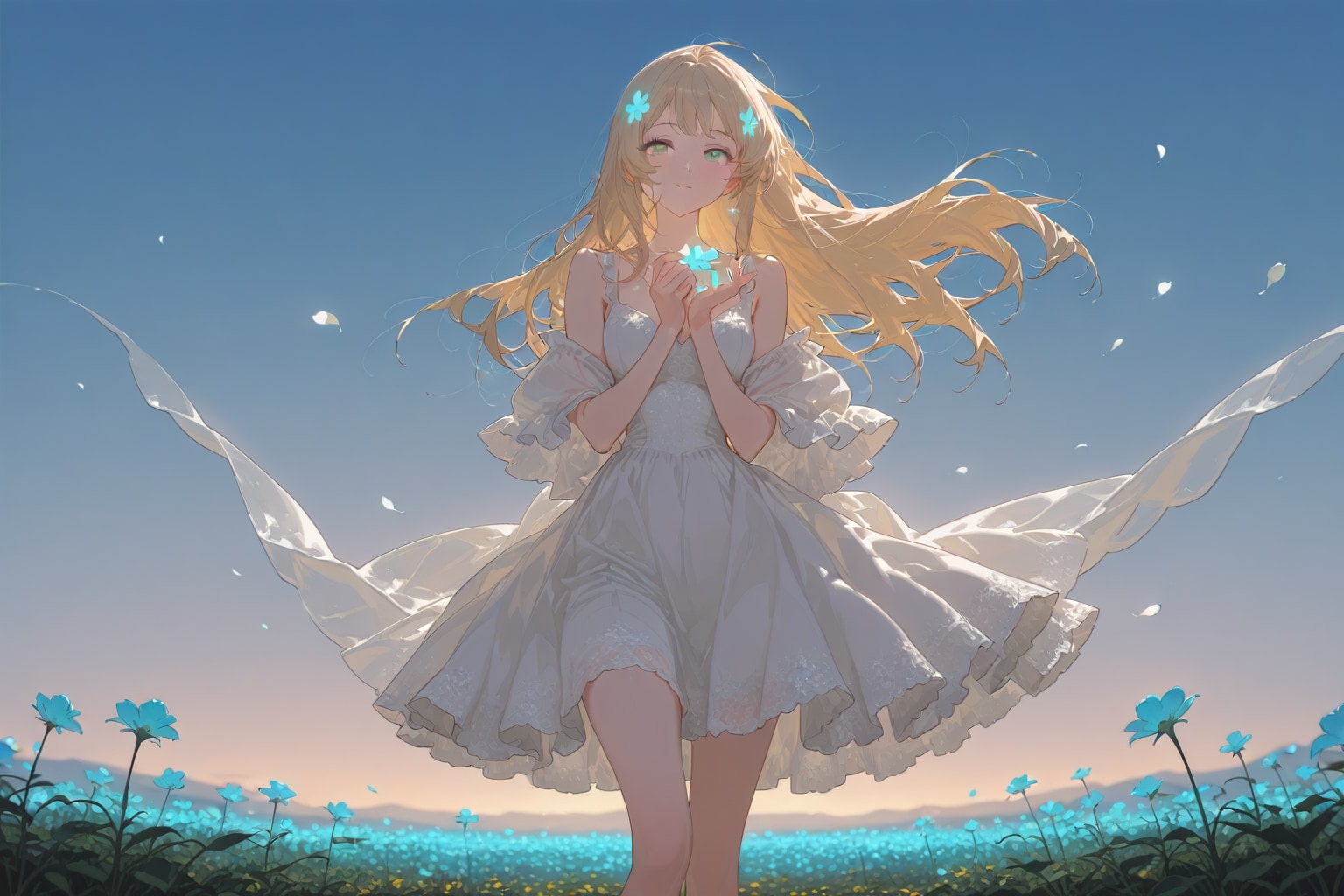 灯る花 | の人気AIイラスト・グラビア