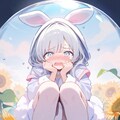 瓶の中の銀髪ちゃん 3枚目