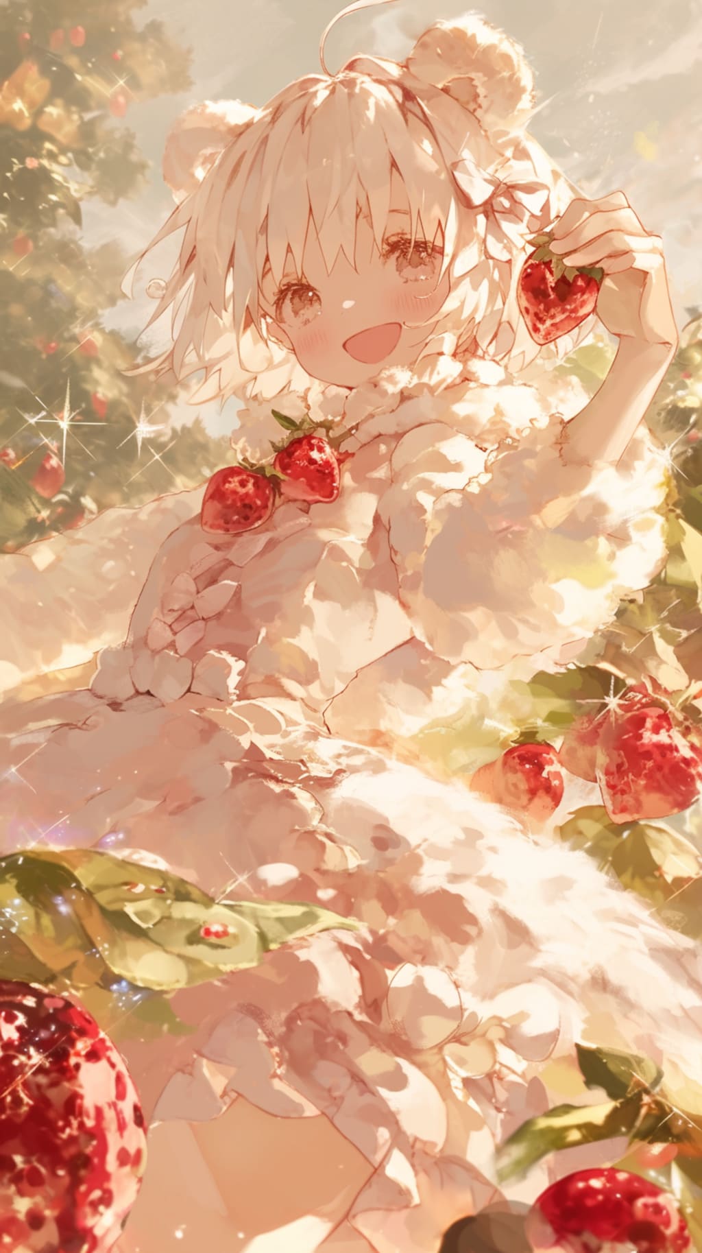 🍓くま娘のイチゴ狩り🍓