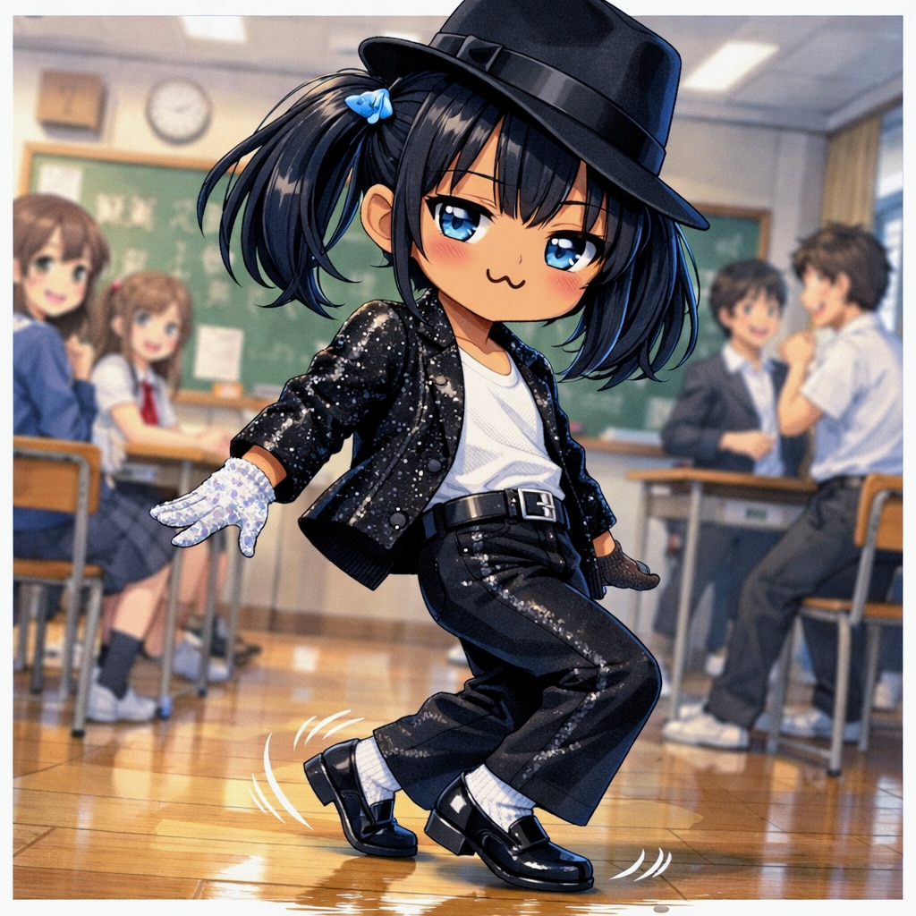 ムーンウォークするこなつちゃん