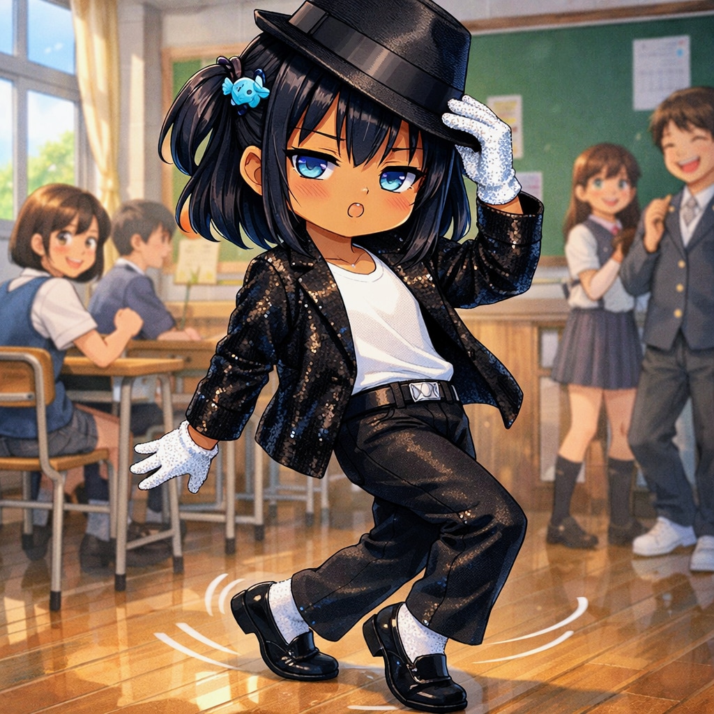 ムーンウォークするこなつちゃん