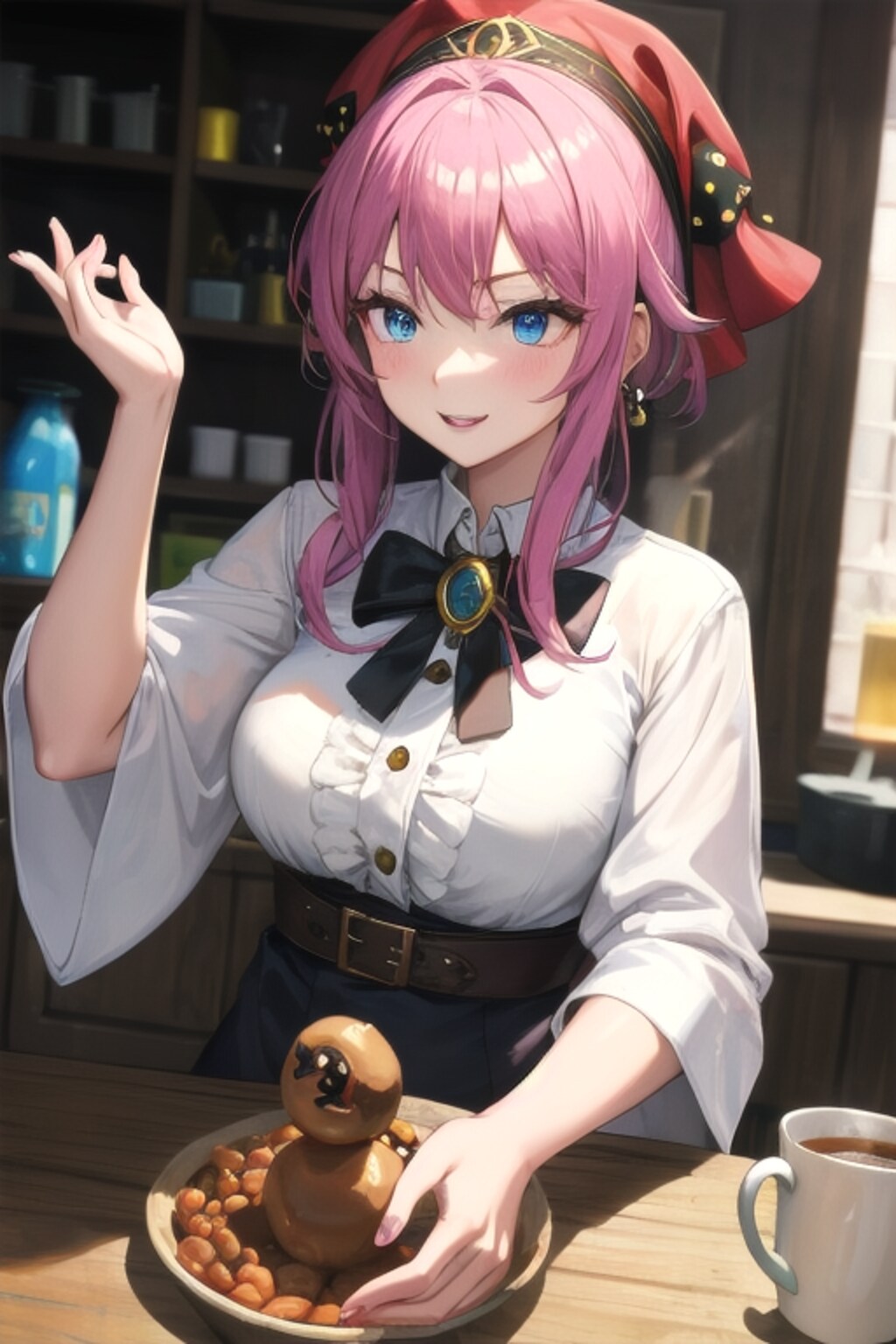 豆占いのおんな