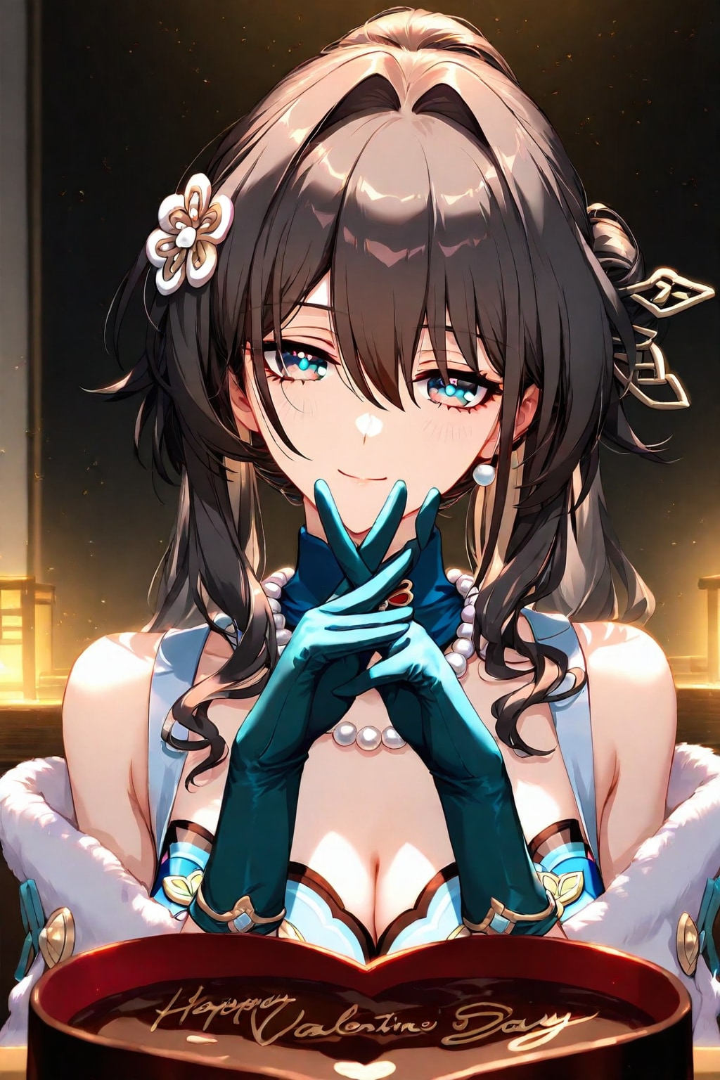 ハッピーバレンタイン、チョコですどうぞ | の人気AIイラスト・グラビア