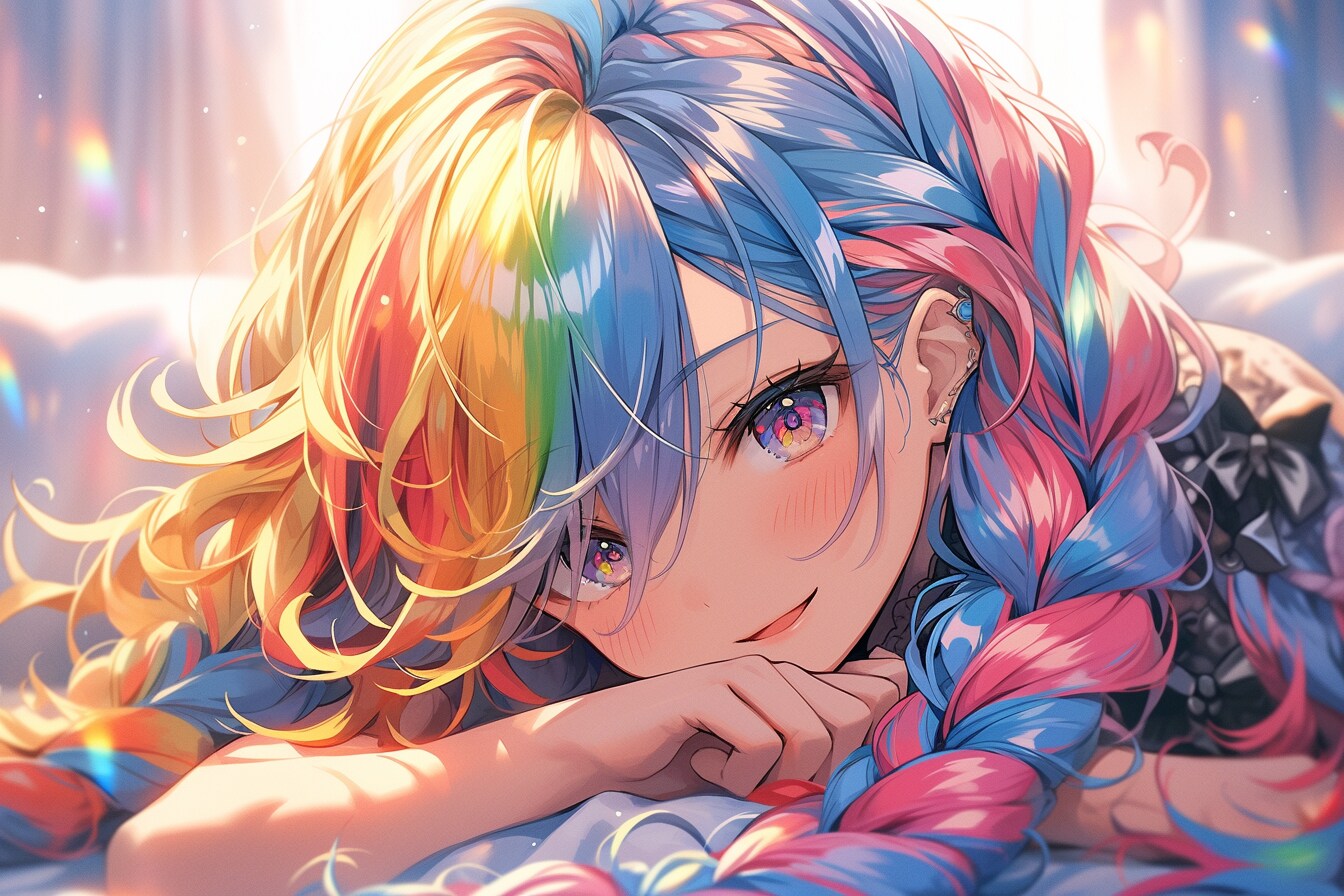 Rainbow Hair • niji 47