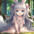 うさ耳ツインテール 3枚目