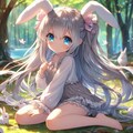 うさ耳ツインテール 4枚目
