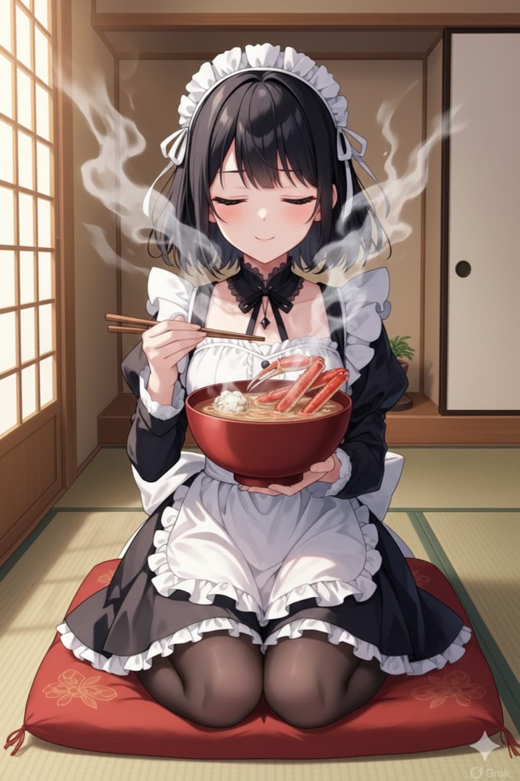 ああ、カニ汁のいい香りがします〜