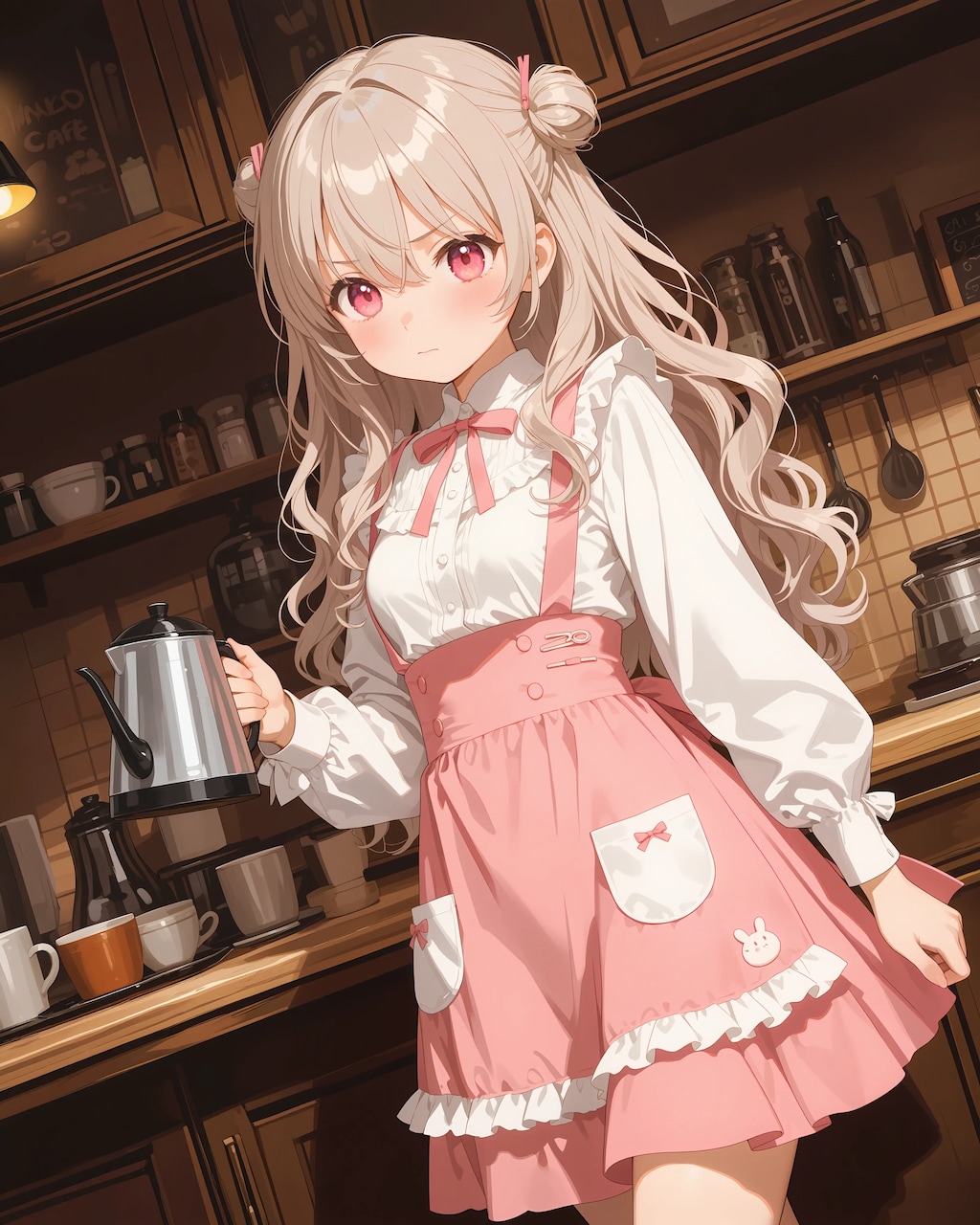 寝るぷりのさとみん #24 - ファミレスウェイトレスさん