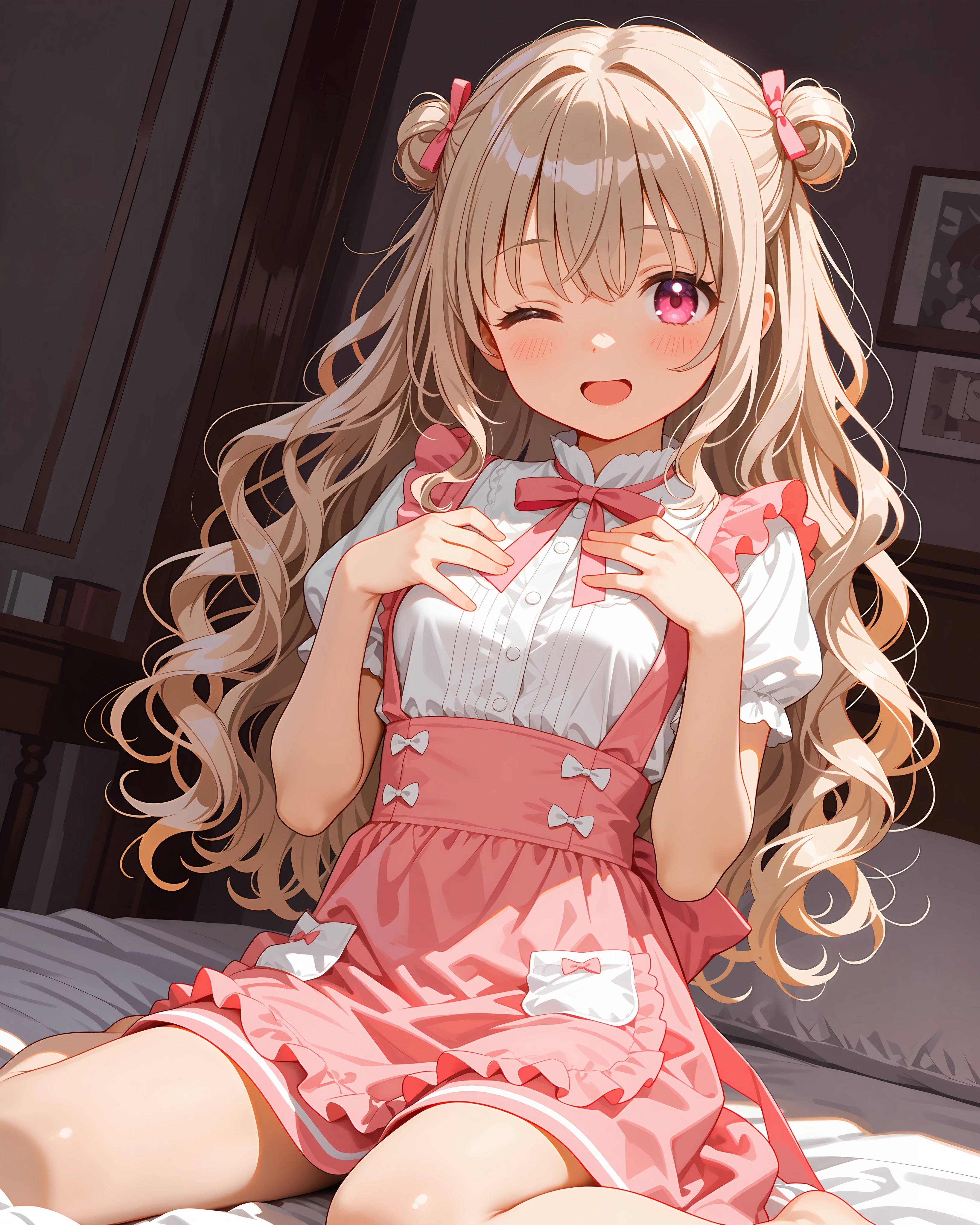 寝るぷりのさとみん #24 - ファミレスウェイトレスさん | の人気AIイラスト・グラビア