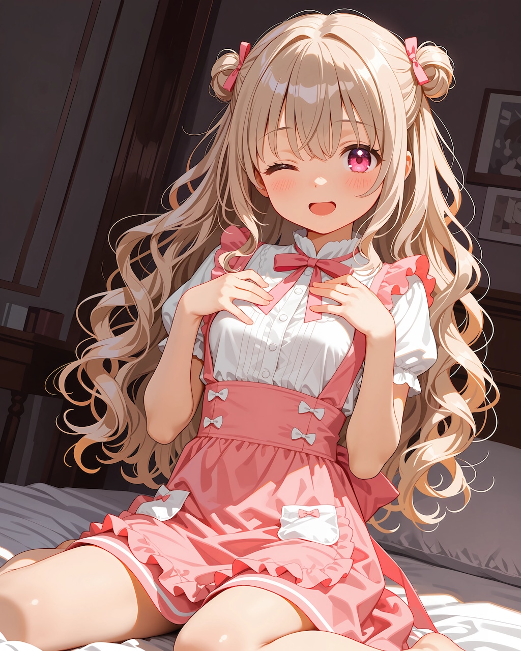 寝るぷりのさとみん #24 - ファミレスウェイトレスさん