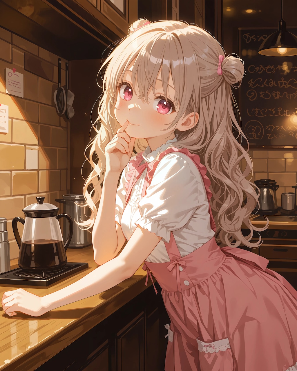 寝るぷりのさとみん #24 - ファミレスウェイトレスさん