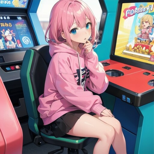 難しいって言うガール：きょうのアーケードガール