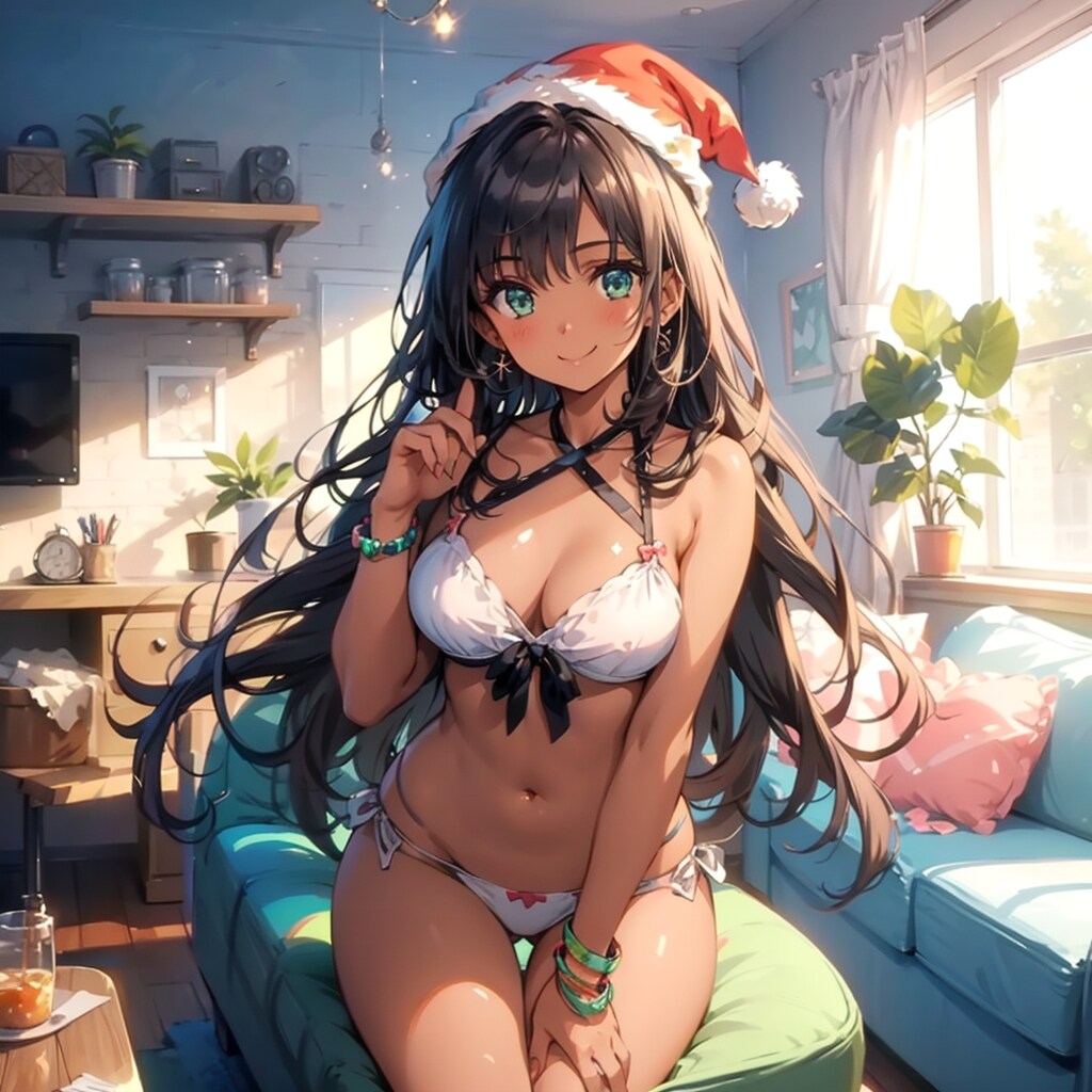 水着のサンタさん（夏）
