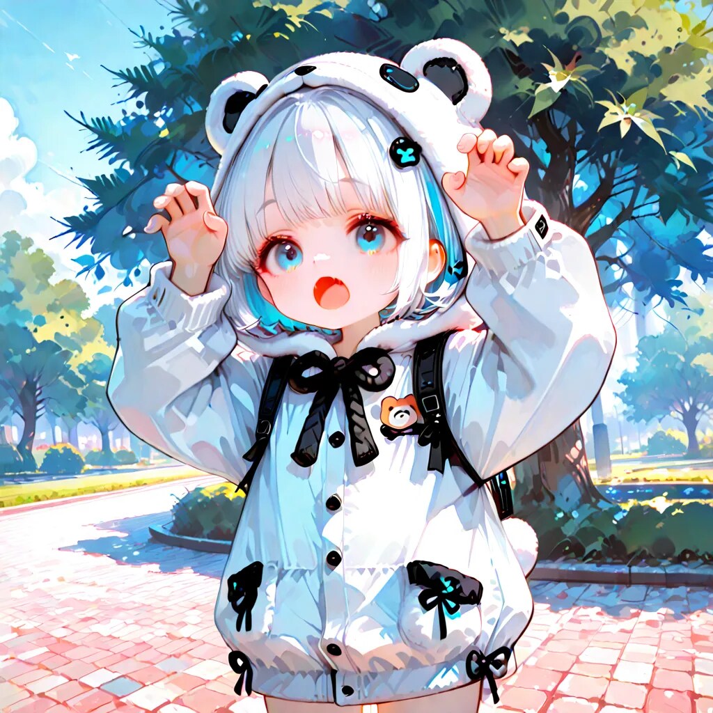 クマ娘が現れた