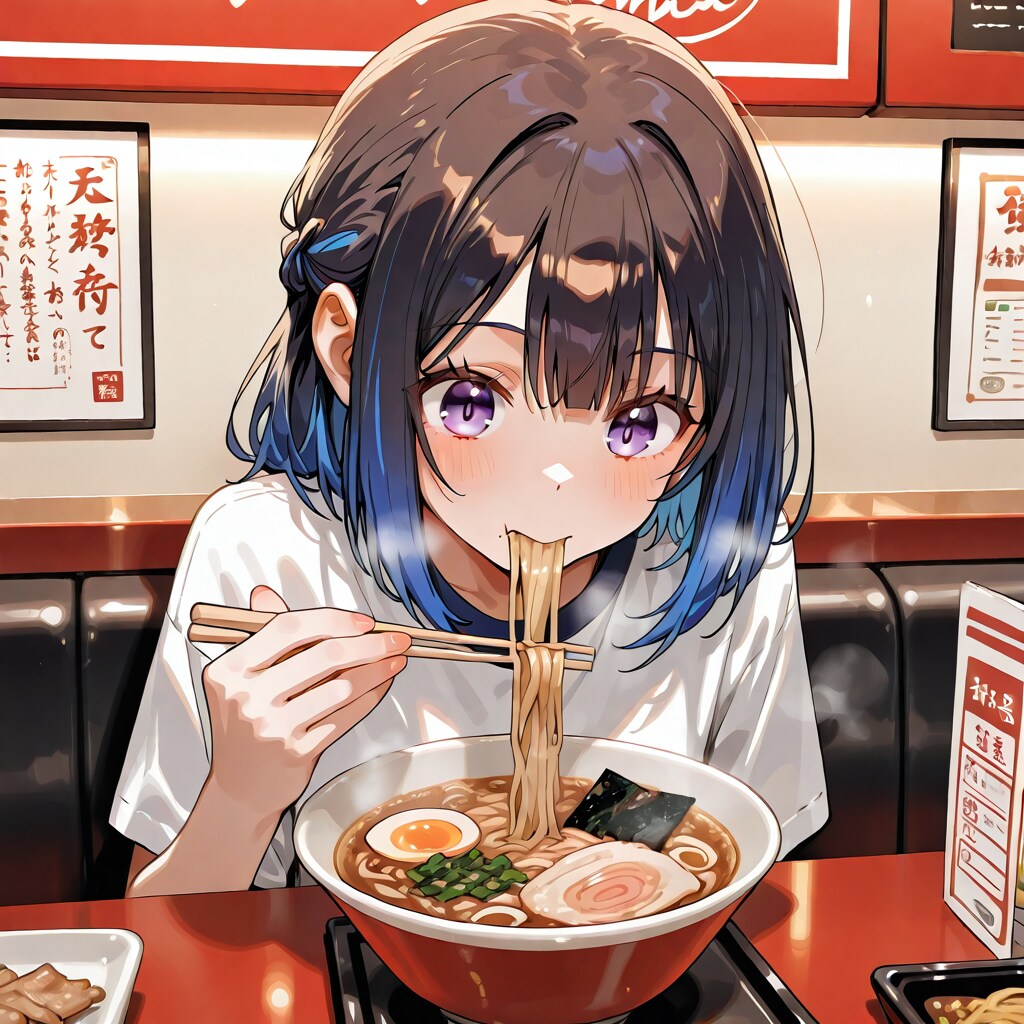 BONSAI実力テスト「箸でラーメン」