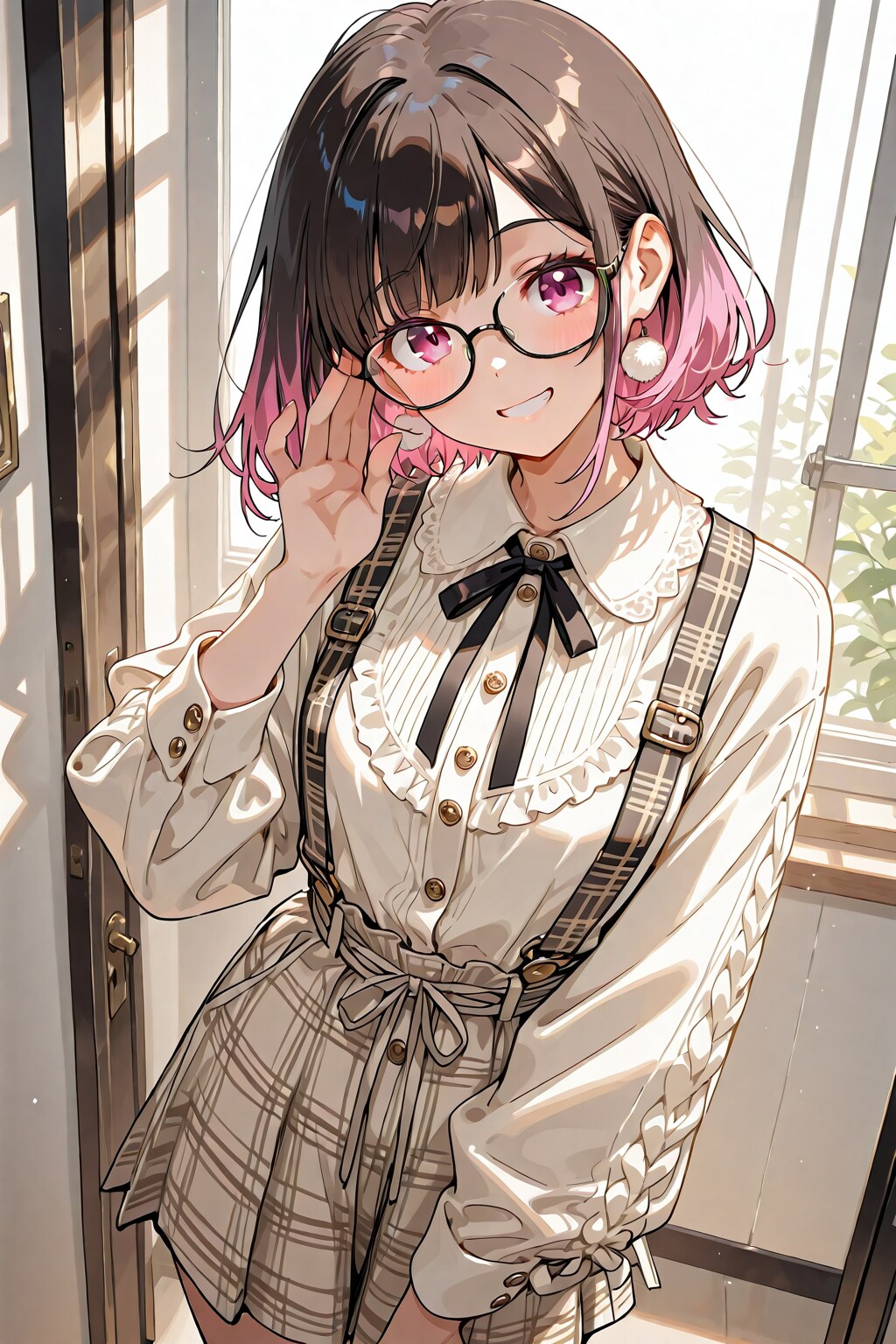 メガネ美少女 | の人気AIイラスト・グラビア