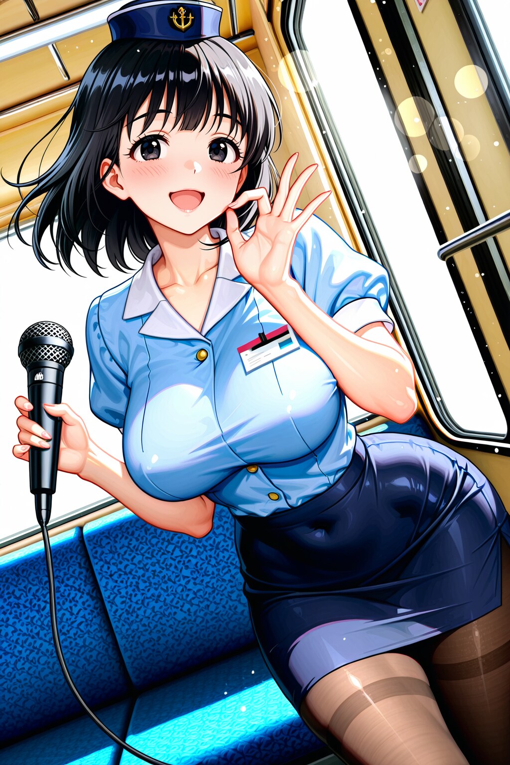 あちらをご覧ください～♪