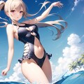 ワンピース水着 2枚目