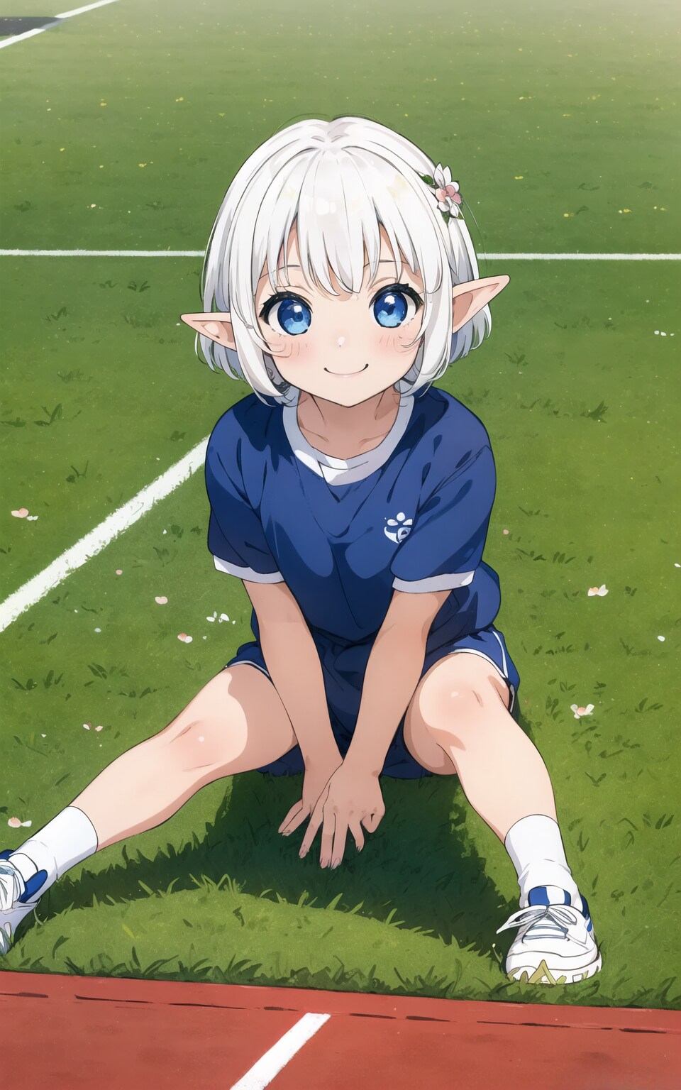 スポーツエルフ娘①